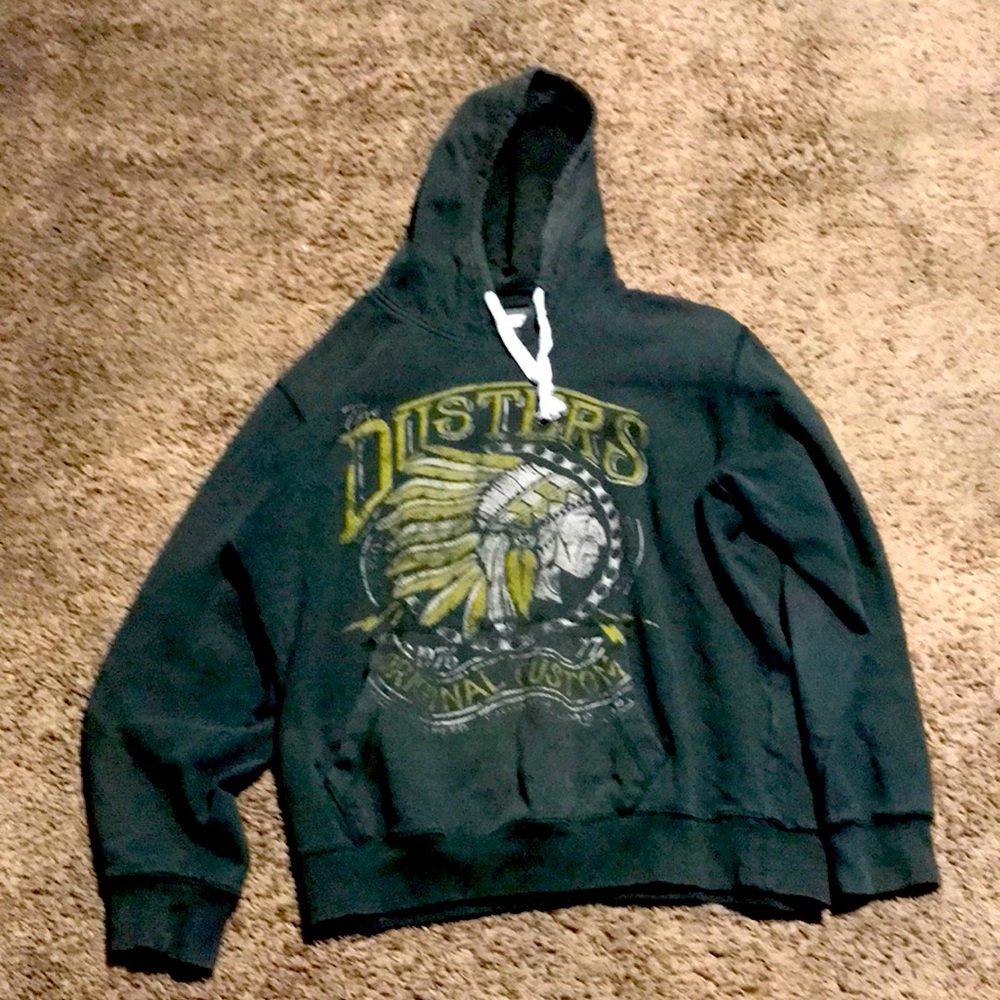 Celia Sz.L hoodie Green - Picture 1 of 2